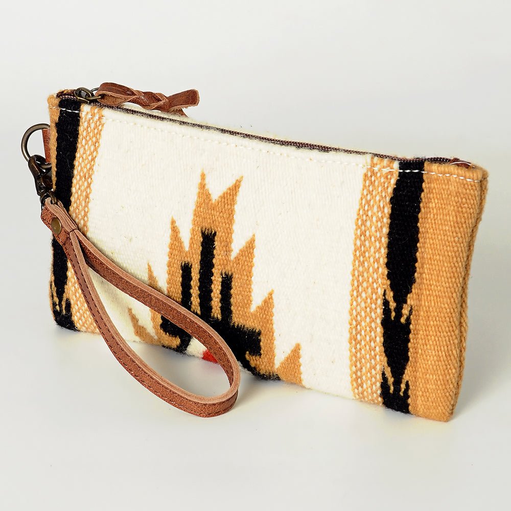 American Darling Wristlet Genuine Leather Women Bag W. Handbag Purse –
