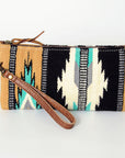 American Darling Wristlet Saddle Blanket Genuine Leather Western Women Bag | Handbag Purse | Women Wristlet Purse | Wristlet Purse | Travel Wristlet Purse | Leather Wristlet Purse | Clutch Wristlet Purse