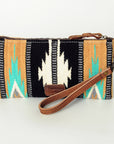 American Darling Wristlet Saddle Blanket Genuine Leather Western Women Bag | Handbag Purse | Women Wristlet Purse | Wristlet Purse | Travel Wristlet Purse | Leather Wristlet Purse | Clutch Wristlet Purse