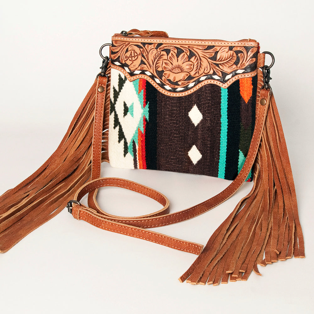 American Darling Cross Body Saddle Blanket Genuine Leather Women Bag Western Handbag Purse