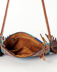 American Darling Cross Body Saddle Blanket Genuine Leather Women Bag Western Handbag Purse