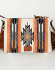 American Darling Cross Body Hand Tooled Saddle Blanket Genuine Leather women bag western handbag purse