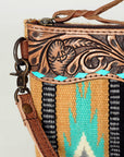 American Darling Wristlet Saddle Blanket Genuine Leather Western Women Bag | Handbag Purse | Women Wristlet Purse | Wristlet Purse | Travel Wristlet Purse | Leather Wristlet Purse | Clutch Wristlet Purse