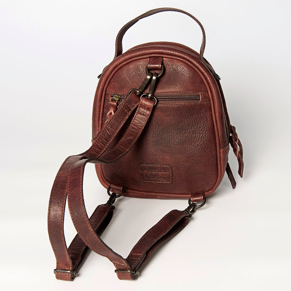 ADBGZ611A American Darling Hand Tooled Genuine Leather Women Bag Western Handbag Purse