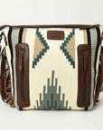 American Darling ADBGZ579A Signature Crossbody Hand Tooled Saddle Blanket Genuine Leather women bag western handbag purse