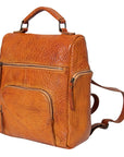Never Mind Nmbgz125B Backpack Vintage Handmade Genuine Cowhide Leather Women Bag Western Handbag Purse