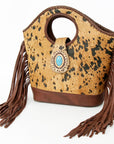 American Darling ADBGD158 clutch Hair-On Genuine Leather Women Bag Western Handbag Purse