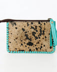 American Darling ADBGD165 Coin Purse Hair-On Genuine Leather Women Bag Western Handbag Purse