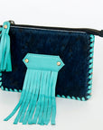 American Darling ADBGD168 Coin Purse Hair-On Genuine Leather Women Bag Western Handbag Purse