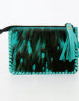 American Darling ADBGD169 Coin Purse Hair-On Genuine Leather Women Bag Western Handbag Purse