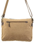 OHLAY KB126 Cross Body Upcycled Wool Upcycled Canvas Hair-On Genuine Leather women bag western handbag purse