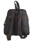 OHLAY KB143 Backpack Upcycled Canvas Hair-On Genuine Leather women bag western handbag purse