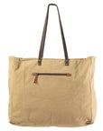 OHLAY KB167 TOTE Upcycled Wool Upcycled Canvas Hair-on Genuine Leather women bag western handbag purse