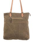 OHLAY KB215 TOTE Upcycled Wool Upcycled Canvas Hair-on Genuine Leather women bag western handbag purse