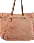 OHLAY KB234 TOTE Upcycled Wool Upcycled Canvas Genuine Leather women bag western handbag purse