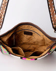 American Darling Messenger Saddle Blanket Genuine Leather women bag western handbag purse