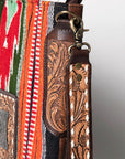 American Darling ADBGA268B Large Crossbody Hand Tooled Saddle Blanket Genuine Leather women bag western handbag purse