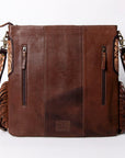 American Darling Messenger Saddle Blanket Genuine Leather Women Bag Western Handbag Purse