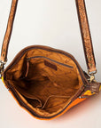 American Darling Large Crossbody Saddle Blanket Genuine Leather women bag western handbag purse