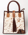 American Darling Tote Hair-On Genuine Leather Women Bag Western Handbag Purse