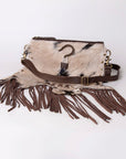 American Darling Hair On Genuine Leather Women Bag Western Handbag Purse