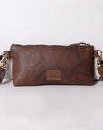 American Darling Hair On Genuine Leather Women Bag Western Handbag Purse