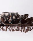 American Darling Cross Body Hair On Genuine Leather women bag western handbag purse