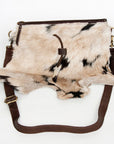American Darling Cross Body Hair On Genuine Leather women bag western handbag purse