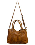 Never Mind Nmbgm127B Tote Vintage Handmade Genuine Cowhide Leather Women Bag Western Handbag Purse