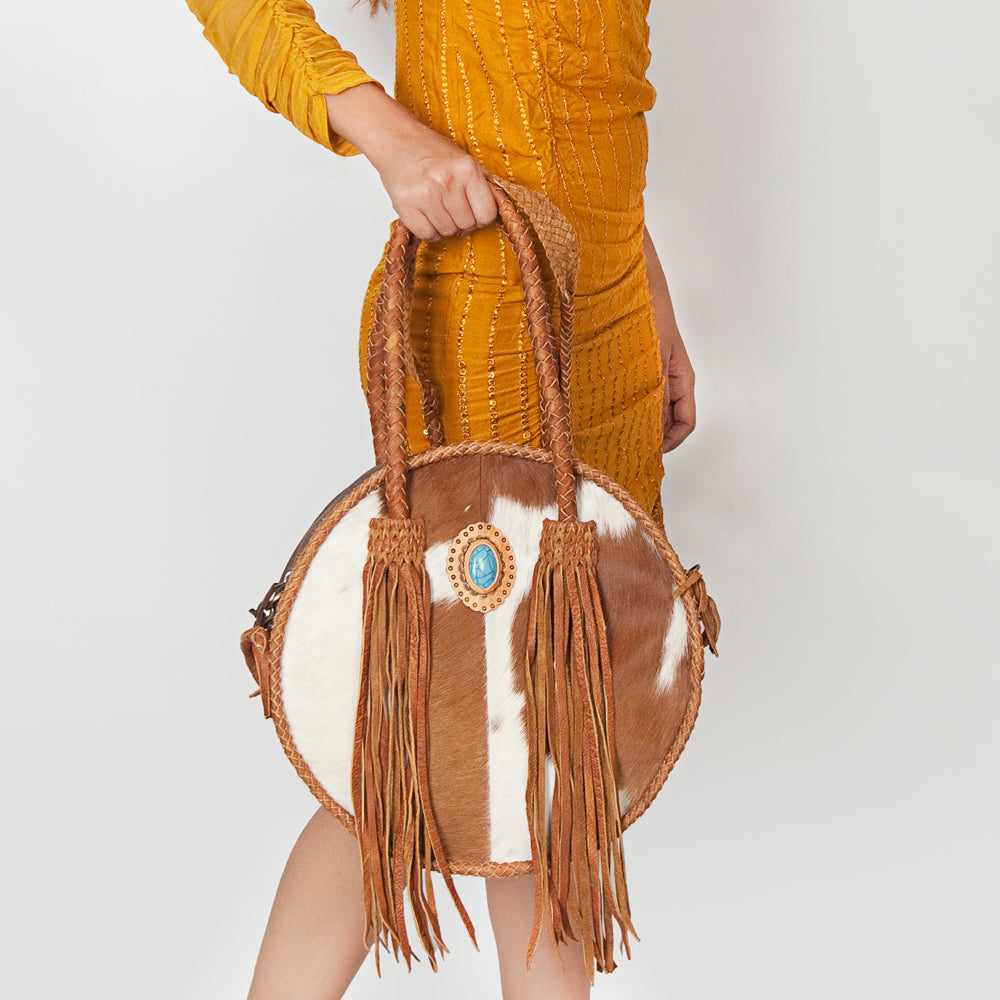 American Darling Tote Hair-On Genuine Leather Western Women Bag Handbag Purse | Travel Bags College Casual
