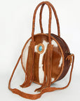 American Darling Tote Hair-On Genuine Leather Western Women Bag Handbag Purse | Travel Bags College Casual