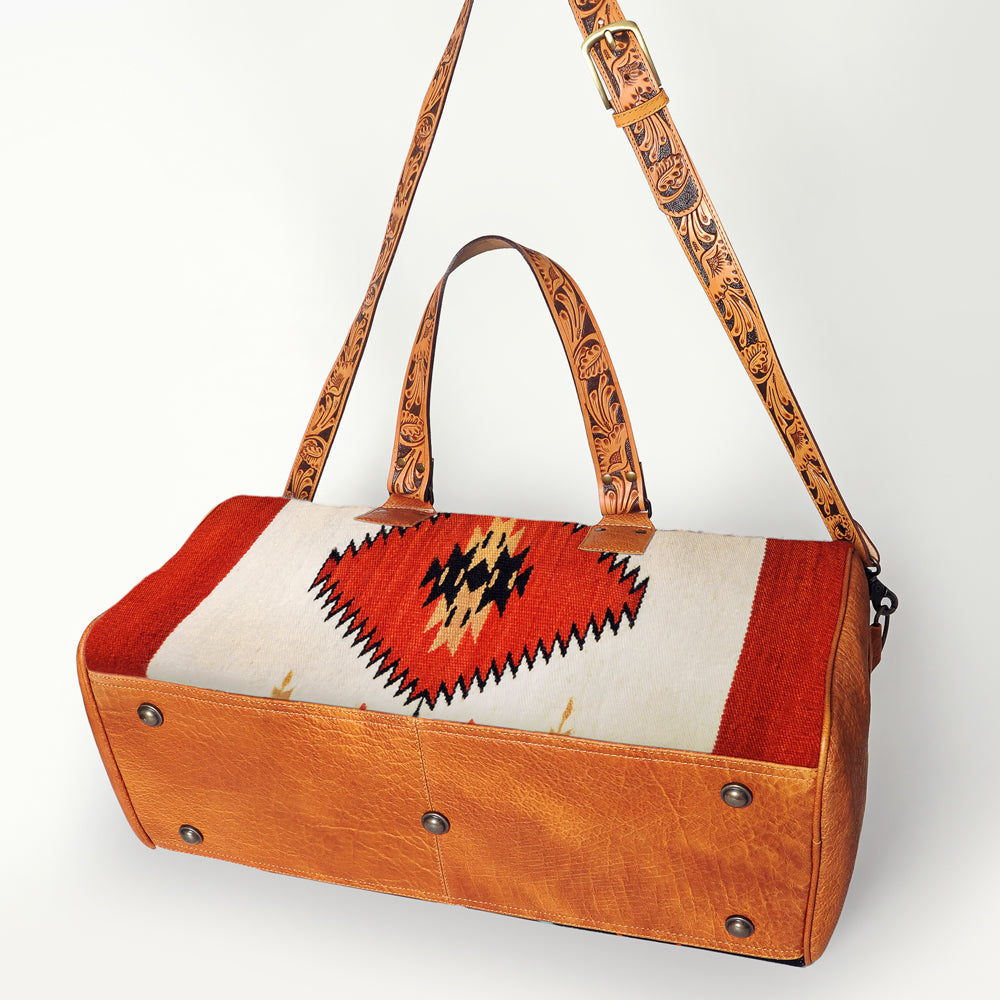 ADBG870A American Darling Saddle Blanket Genuine Leather Women Bag Western Handbag Purse