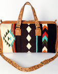 ADBG870F American Darling Saddle Blanket Genuine Leather Women Bag Western Handbag Purse