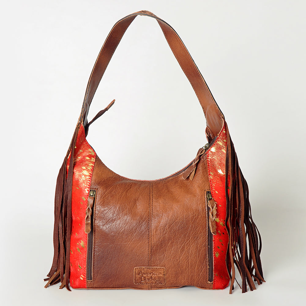 American Darling Hobo Hair On Genuine Leather women bag western handbag purse