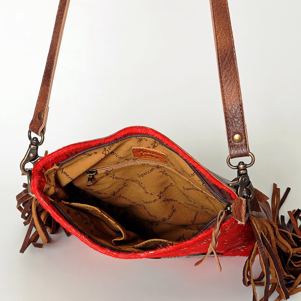 American Darling Hand Tooled Genuine Leather Women Bag Western Handbag Purse