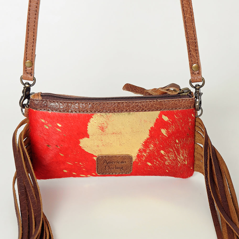 American Darling Small Crossbody Hair On Genuine Leather Women Bag Western Handbag Purse