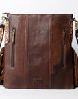 American Darling ADBGA283A Messenger Hand Tooled Saddle Blanket Genuine Leather women bag western handbag purse