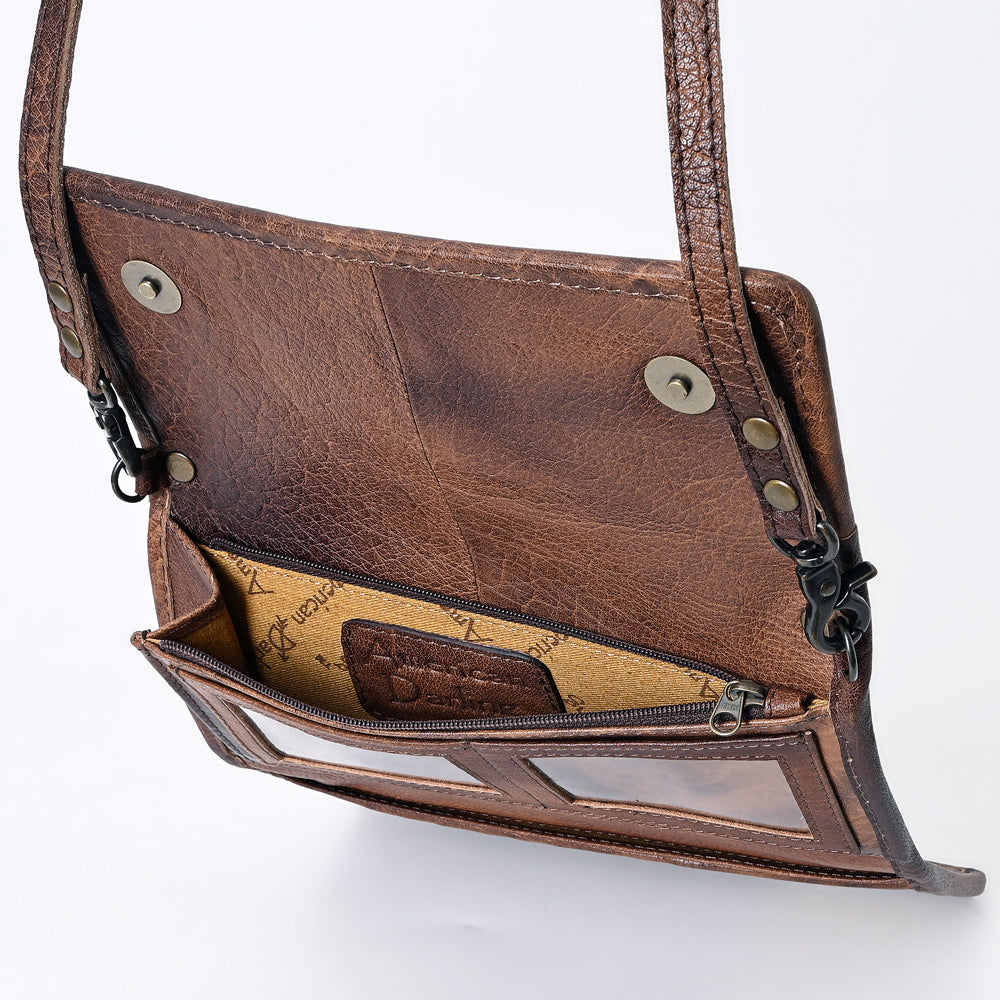 American Darling Hair On Genuine Leather Women Bag Western Handbag Purse