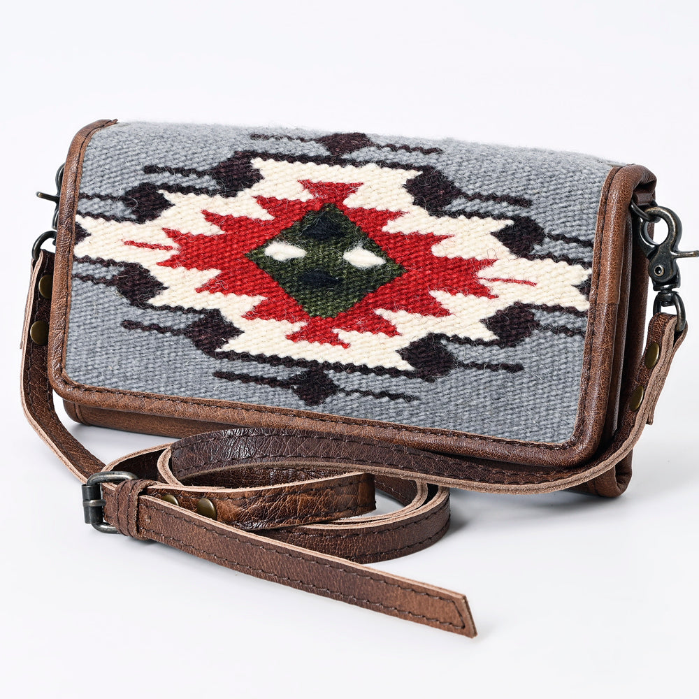 American Darling Hair On Genuine Leather Women Bag Western Handbag Purse