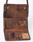 American Darling Hair On Genuine Leather Women Bag Western Handbag Purse