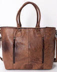 American Darling Tote Hand Tooled Saddle Blanket Genuine Leather women bag western handbag purse
