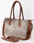 American Darling ADBG887 Tote Hair-On Genuine Leather Women Bag Western Handbag Purse