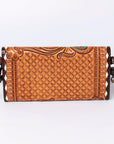 American Darling Wallet Hand Tooled Genuine Leather women bag western handbag purse