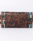 American Darling Wallet Hand Tooled Genuine Leather women bag western handbag purse