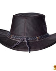 Crazy Horse Cow Suede Chocolate Brown Cowboy Hat Hilason