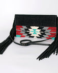 American Darling ADBG1128A Cross Body Ii Saddle Blanket Genuine Leather women bag western handbag purse