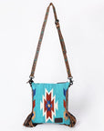 American Darling Hand Tooled Saddle Blanket Genuine Leather Women Bag Western Handbag Purse