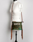 American Darling Small Crossbody Genuine Leather women bag western handbag purse