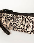 American Darling Wristlet Genuine Leather Women Bag W. Handbag Purse –