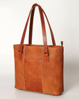 American Darling Tote Hand Tooled Hair-On Genuine Leather Western Women Bag Handbag Purse | Travel Bags College Casual